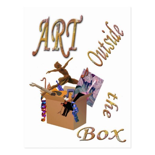 Art Outside the Box Post Cards