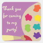 Art Palette Stickers - Purple Art Palette Stickers - Purple