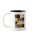 Art: parrot Quilt design gifts mugs by eyecontact Art: parrot Quilt design gifts mugs