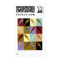 Art: parrot Quilt design gifts postage by eyecontact Art: parrot Quilt design gifts postage