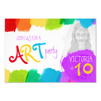 10th birthday invitation