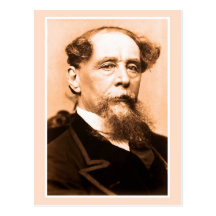 Art photo Charles Dickens Postcard