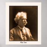 Art photo Mark Twain Print