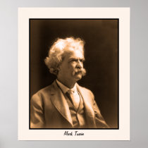 Art photo Mark Twain Print