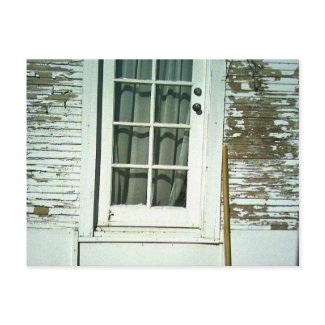 Art Photo of Door on Old House Postcards