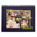 Art Photographs Stained Glass Lamps Calendar 2012