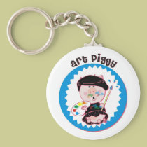 Art_Piggy2 keychains
