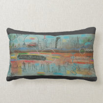 Art pillow by Kim Anderson pillows