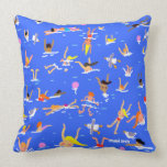 Art Pillow: John Dyer Swimmers pillows