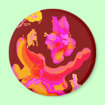 Art Play Hybiscus 1 The MUSEUM Zazzle Gifts magnets