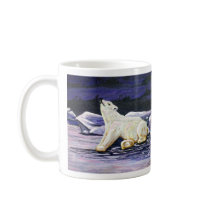 Art Polar Bear Mug