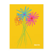 Art Postcard: Flower Bunch by johndyergallery Art Postcard: Flower Bunch