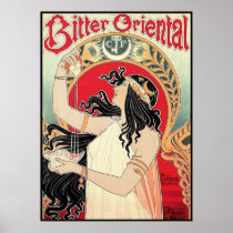 Art Poster: Art Nouveau - Bitter Oriental