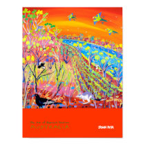 Art Poster: Bilbies, Choughs, Parrots, Australia posters by johndyergallery Art Poster: Bilbies, Choughs, Parrots, Australia posters