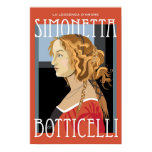 Art Poster: Botticelli Simonetta Vespuci: 16x24 posters