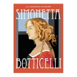 Art Poster: Botticelli Simonetta Vespuci: 20x28 posters