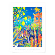 Art Poster: "Dancing under the Lemons" posters by johndyergallery Art Poster: "Dancing under the Lemons" posters