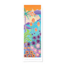 Cartaz da arte: Flores & montanhas nevado, Antibes pôsteres