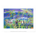 Art Poster: Grand Old House Wedding, Grand Cayman posters by johndyergallery Art Poster: Grand Old House Wedding, Grand Cayman posters
