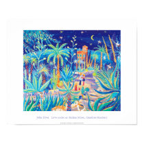 Art Poster: Love under an Italian Moon posters by johndyergallery Art Poster: Love under an Italian Moon posters