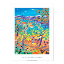 Cartaz da arte: Limões bonitos em Liguria, Italia pôsteres