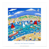 Art Poster: Mad Dogs and Cornishmen by John Dyer posters by johndyergallery Art Poster: Mad Dogs and Cornishmen by John Dyer posters