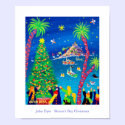 Kunst-Plakat: Die Bucht-Weihnachten des Bergs poster