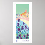 Art Poster: Purple Iris, Antibes, Côte d'Azur posters