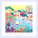 Art Poster: Roses over Helford, Cornwall posters