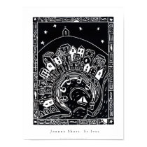 Art Poster: St Ives, Cornwall. Lino Cut Image posters by johndyergallery Art Poster: St Ives, Cornwall. Lino Cut Image posters