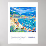 Art Poster: Swashbuckling Swanpool, Cornwall