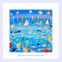 Art Poster: Swimmers, Seals and Sails. posters