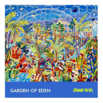 Art Poster: The Eden Project Cornwall, UK posters by johndyergallery Art Poster: The Eden Project Cornwall, UK posters