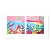 Art Poster: Tresco, Isles of Scilly, Cornwall. posters by johndyergallery Art Poster: Tresco, Isles of Scilly, Cornwall. posters
