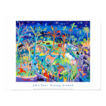 Art Poster: Zooing Around. Newquay Zoo. Darwin 200 posters by johndyergallery Art Poster: Zooing Around. Newquay Zoo. Darwin 200 posters