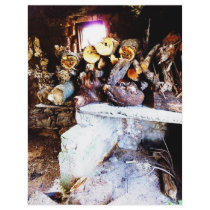 Art Print Barn Logs Mexico flyers by Catwing Art Print Barn Logs Mexico flyers