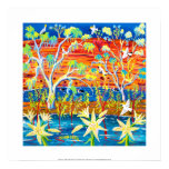 Art Print: Bathing Baby Red Gums, Banrock Station