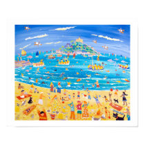 Art Print: St Michael's Mount. Large Canvas Print by johndyergallery Art Print: St Michael's Mount. Large Canvas Print