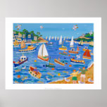 Art Print: Sunday Sailing, Fowey, Cornwall