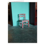 Art Print Wall Chair Mexico Greeting Card