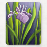 Art Purple Iris Mousepad