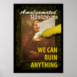 Art Restoration Humor Print