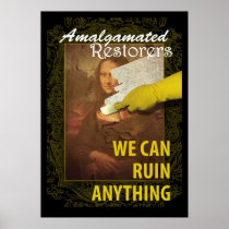 Art Restoration Humor Print