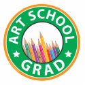 Art School Graduation Photo Cutouts