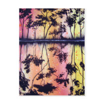 Art Sherbert Trees postcards