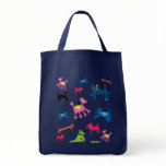 Art Shopper Bag: Crazy Cornish Dogs