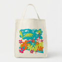 Art Shopping Bag: Organic Tropical Cornwall bag