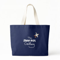 Art Shopping Bag: The John Dyer Gallery, Seagull by johndyergallery Art Shopping Bag: The John Dyer Gallery, Seagull