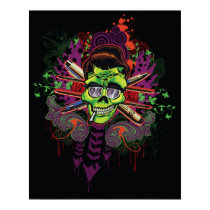 Art Skull Poster posters