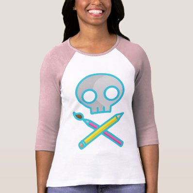 Art Skull T-shirt